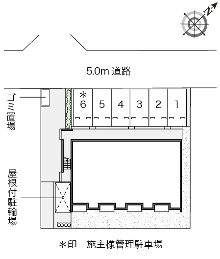 上尾市西宮下４丁目 月極駐車場